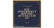 Mẫu powerpoint họp phụ huynh cuối học kì, cuối năm học