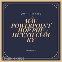 Mẫu powerpoint họp phụ huynh cuối học kì, cuối năm học