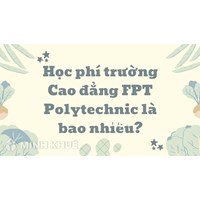 Học phí trường Cao đẳng FPT Polytechnic là bao nhiêu?