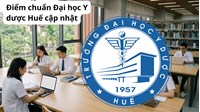 Điểm chuẩn Đại học Y dược Huế cập nhật mới nhất 2026
