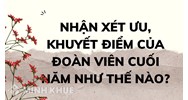 Nhận xét ưu, khuyết điểm của đoàn viên cuối năm như thế nào?