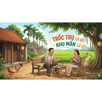 Trốc tru là gì? Khu mấn là gì? Trốc tru tiếng Nghệ an, Hà tĩnh