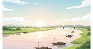 Tả cảnh dòng sông Hồng quê em chọn lọc hay nhất Tập làm văn lớp 5