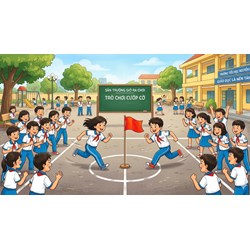 Thuyết minh về quy tắc hoặc luật lệ trong trò chơi cướp cờ siêu hay