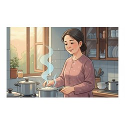 Tả mẹ đang nấu cơm chọn lọc hay nhất Tập làm văn lớp 5