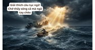Giải thích câu tục ngữ Chớ thấy sóng cả mà ngã tay chèo hay nhất