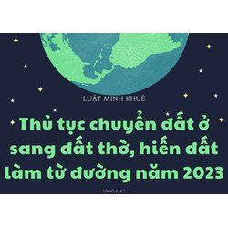 Thủ tục chuyển đất ở sang đất thờ, hiến đất làm từ đường mới