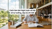 Cách làm bài Nghị luận xã hội về tư tưởng, đạo lý chi tiết