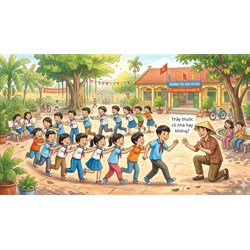 Thuyết minh về quy tắc hoặc luật lệ trong trò chơi rồng rắn lên mây