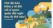 Chế độ bảo hiểm y tế đối với sĩ quan quân đội nghỉ hưu là thế nào?