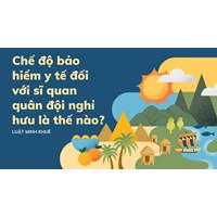 Chế độ bảo hiểm y tế đối với sĩ quan quân đội nghỉ hưu là thế nào?