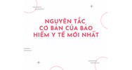 Nguyên tắc cơ bản của bảo hiểm y tế theo quy định mới nhất
