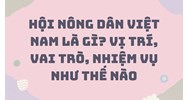 Hội Nông dân Việt Nam là gì? Vị trí, vai trò, nhiệm vụ như thế nào