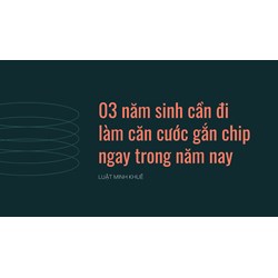 3 năm sinh cần đi làm căn cước gắn chip ngay trong năm nay