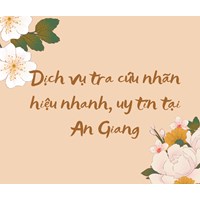 Dịch vụ tra cứu nhãn hiệu nhanh, uy tín tại An Giang