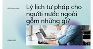 Lý lịch tư pháp cho người nước ngoài gồm những gì?