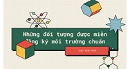 Những đối tượng được miễn đăng ký môi trường chuẩn nhất