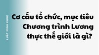 Cơ cấu tổ chức, mục tiêu Chương trình Lương thực thế giới là gì?