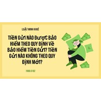 Tiền gửi nào được bảo hiểm theo quy định về bảo hiểm tiền gửi? Tiền gửi nào không theo quy định mới?
