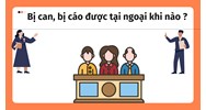 Bị can, bị cáo được tại ngoại khi nào ?
