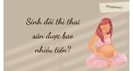 Sinh đôi thì thai sản được bao nhiêu tiền theo quy định mới?