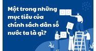 Một trong những mục tiêu của chính sách dân số nước ta là gì?