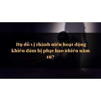 Dụ dỗ vị thành niên hoạt động khiêu dâm bị phạt bao nhiêu năm tù?