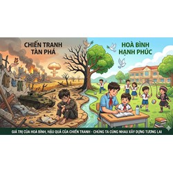 Nghị luận xã hội về chiến tranh và hậu quả của chiến tranh siêu hay