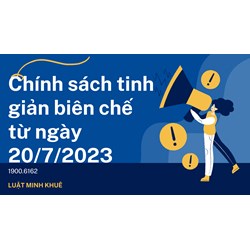 Chính sách tinh giản biên chế áp dụng mới nhất theo quy định?