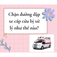 Chặn đường đập xe cấp cứu bị xử lý như thế nào?