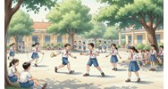 Tả quang cảnh sân trường em trong giờ ra chơi chọn lọc hay nhất