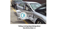 Những trường hợp không được bảo hiểm thân vỏ