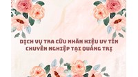 Dịch vụ tra cứu nhãn hiệu uy tín chuyên nghiệp tại Quảng Trị
