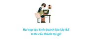 Rủ hợp tác kinh doanh lừa lấy 8,5 tỉ thì cấu thành tội gì?