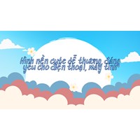 Hình nền cute dễ thương, đáng yêu cho điện thoại, máy tính