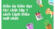 Giáo án Giáo dục thể chất lớp 1 sách Cánh Diều mới nhất