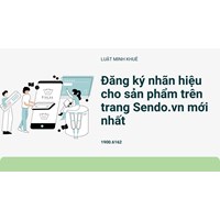 Đăng ký nhãn hiệu cho sản phẩm trên trang Sendo.vn mới nhất