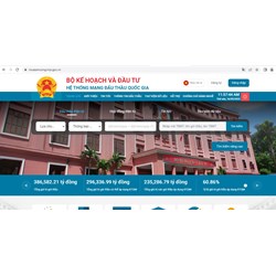 Hướng dẫn xử lý khi Hệ thống mạng đấu thầu quốc gia gặp sự cố