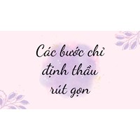 Các bước chỉ định thầu rút gọn theo quy định mới nhất
