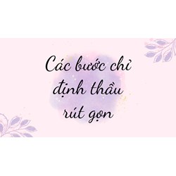 Các bước chỉ định thầu rút gọn theo quy định mới nhất