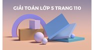 Toán lớp 5 trang 110 Diện tích xung quanh và diện tích toàn phần của hình hộp chữ nhật