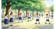 Tả cảnh sân trường giờ ra chơi lớp 5 chọn lọc hay nhất