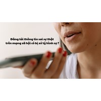 Đăng thông tin sai sự thật trên mạng xã hội có bị xử lý hình sự?