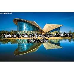 Dịch vụ tư vấn xử lý vi phạm nhãn hiệu tại Bạc Liêu