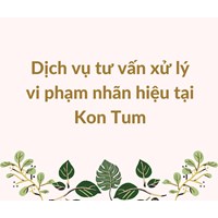 Dịch vụ tư vấn xử lý vi phạm nhãn hiệu tại Kon Tum