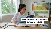 Tóm tắt kiến thức Hóa học 8 đầy đủ, chi tiết nhất