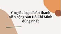 Ý nghĩa logo đoàn thanh niên cộng sản Hồ Chí Minh đúng nhất