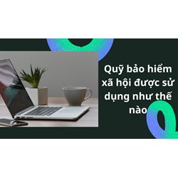 Quỹ bảo hiểm xã hội được sử dụng như thế nào?