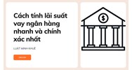 Cách tính lãi suất vay ngân hàng nhanh và chính xác nhất