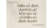 Biển số định danh là gì? Đối tượng cấp biển số định danh?